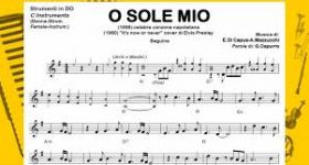 История песни — O sole mio